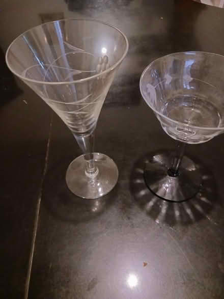 Photo of free Cocktail glasses (60th cedar ave 19143) #1