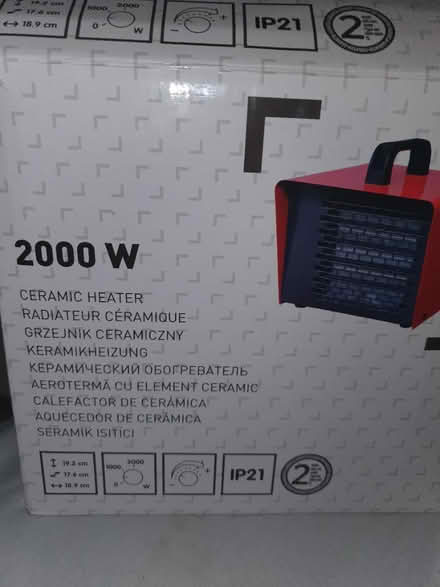 Photo of free Ceramic heater 2000W (feltham, TW14 0qq) #2