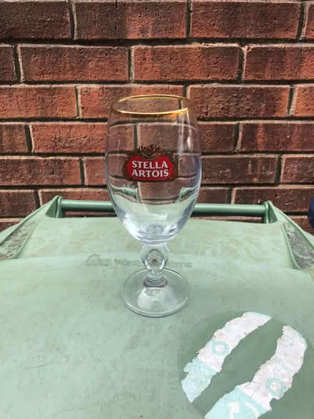 Photo of free Stella Artois beer glass (Wood Farm OX3) #1