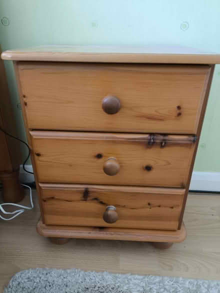 Photo of free Three drawer cabinet (Chesham. HP5) #1