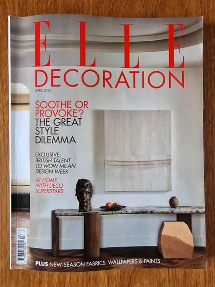 Photo of free Elle Decoration Magazine April 2025 (Woking GU22 9) #1