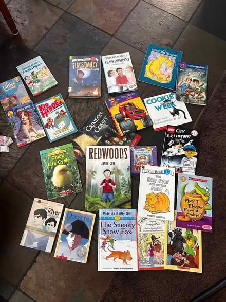 Photo of free Elementary (?) school books (Downtown Sunnyvale) #1