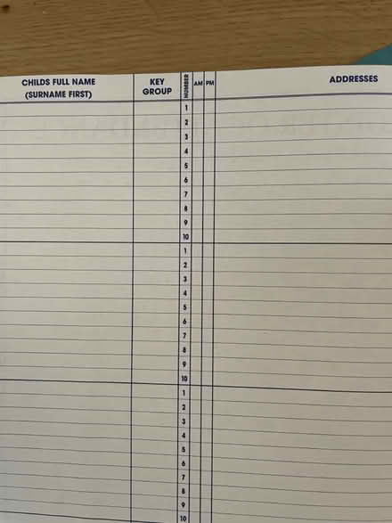 Photo of free School registers (SE19) #3
