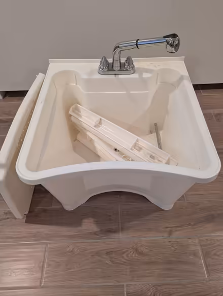 Photo of free Plastic Utility Sink (Friendship Heights, D.C.) #1