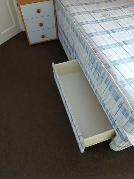 Photo of free Double divan bed (Roseworth TS19) #1