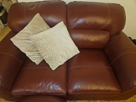 Photo of free 2 seater and matching stool (Lower Sheering CM21) #1