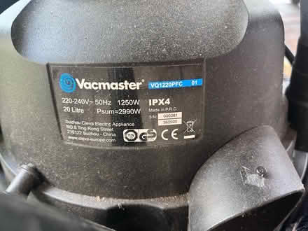 Photo of free Vacmaster wet dry vacuum cleaner (Grafton area Cambridge CB1) #3
