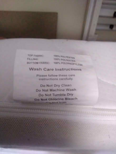 Photo of free Single foam mattress topper (Lower Bevendean BN2) #3