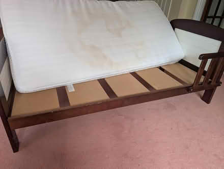 Photo of free Cot bed and mattress (Tunbridge Wells) #1