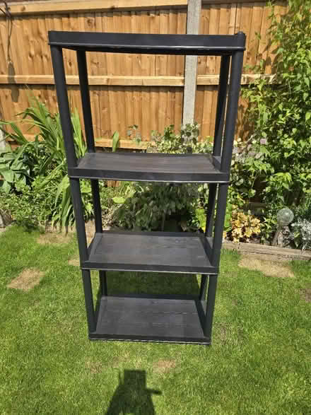 Photo of free 4 shelf shelving unit (Poplars SG2) #1