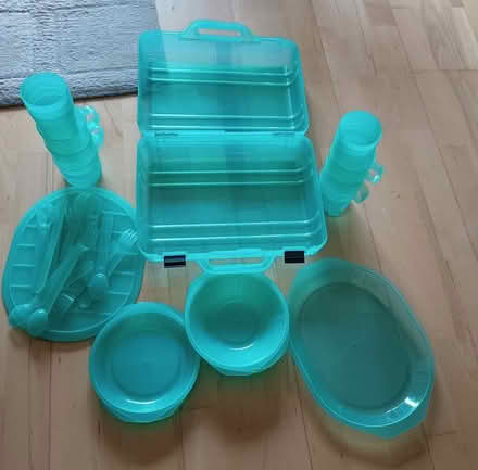 Photo of free Plastic picnic set (D15) #2