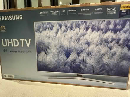 Photo of free 49" Samsung TV - Excellent condition (West Kensington W14) #1