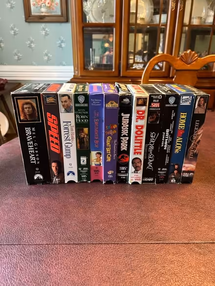 Photo of free VHS tapes (Douglassville (Yellow House)) #1