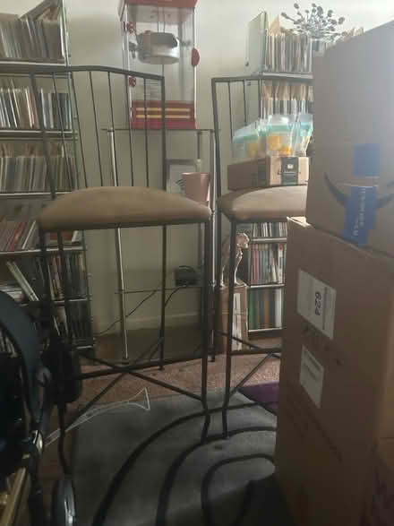 Photo of free 3 Bar height chairs (W 12 Mile Road &Telegraph) #1