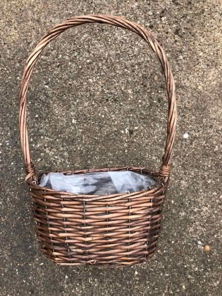 Photo of free Wicker basket (East Rainham ME8) #1