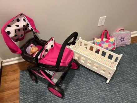 Photo of free Lil Kids Toy Stroller, Crib, Castle (Downtown Annapolis) #1