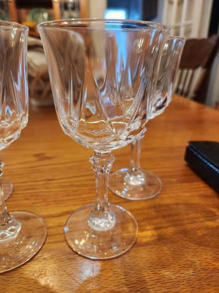 Photo of free Four crystal wine glasses (Capitol Hill, DC) #3