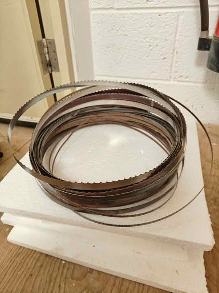 Photo of free Bandsaw blades (Gold St area NN8) #1