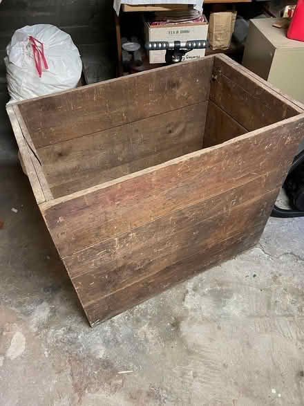 Photo of free Big Wood Box (Wallingford) #1