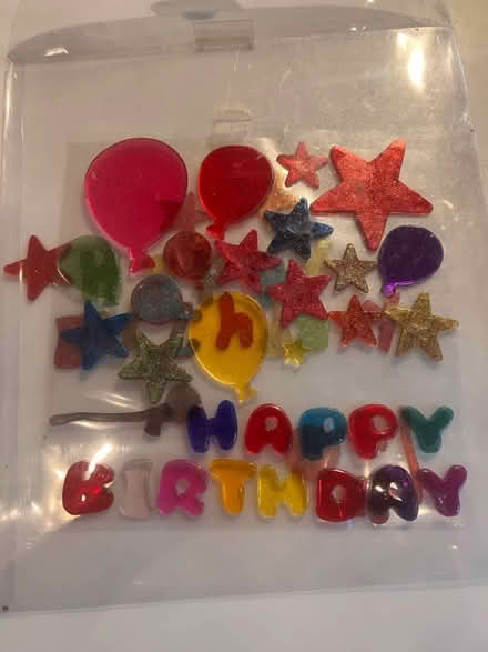 Photo of free Two sets of birthday decals (Preston park BN1) #2