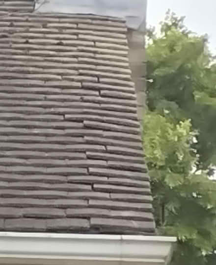Photo of Gable End Roof Tiles - One & Half size - 267mm x 248mm (Welwyn AL6) #3