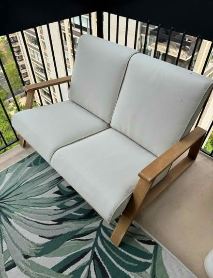Photo of free patio love chair (Gold Coast) #1