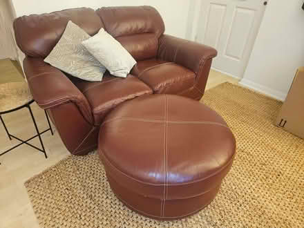 Photo of free 2 seater and matching stool (Lower Sheering CM21) #2