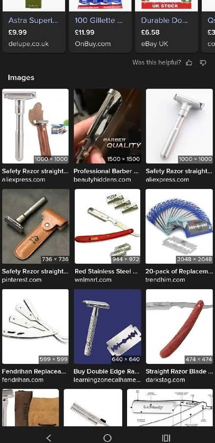 Photo of Razor blades (Kemptown BN2) #1