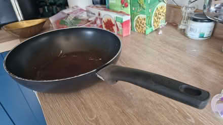 Photo of free 28cm wide deep frying pan. (Stone Cross BN23) #1
