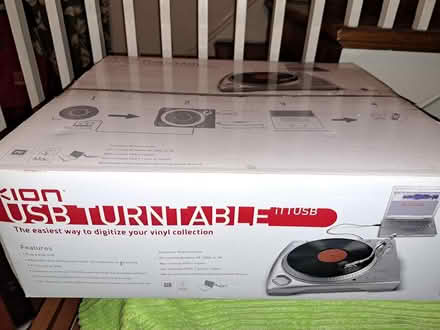 Photo of free ION USB Turntable (digitize vinyl) (Brightwood-Takoma) #2