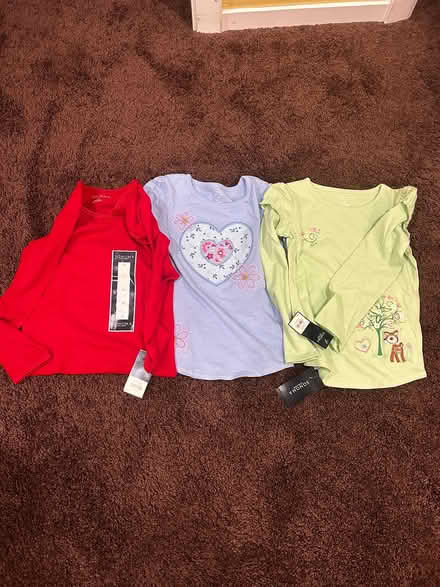 Photo of free 4T girls shirts (Downtown Sunnyvale) #1