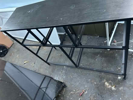 Photo of free Two long office tables (Valencia Avenue, Sunnyvale) #2