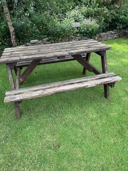 Photo of free Wooden bench (Winfrith DT2 8JL) #2