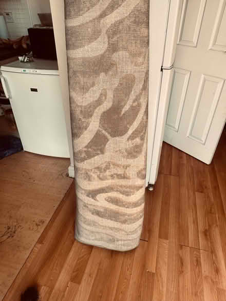 Photo of free Rug- Grey & Cream colour (L14 0BA) #1