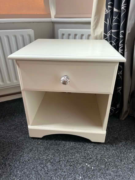 Photo of free White Bedside Table (Crookesmoore road S10) #1