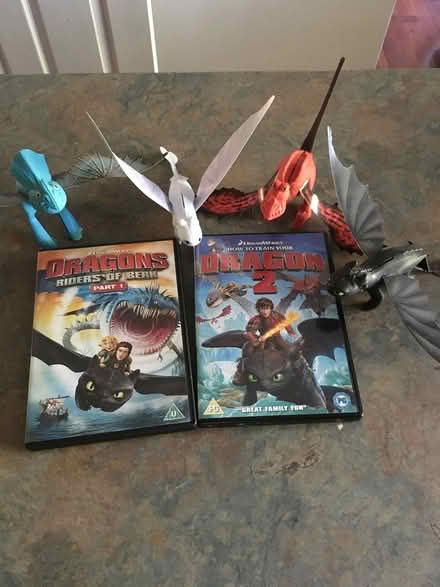Photo of free How to train your dragon dvds (Hailsham BN27) #1