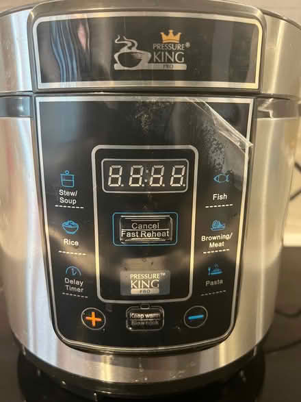Photo of free King Multi Cooker – Excellent Condition (West Kensington W14) #2