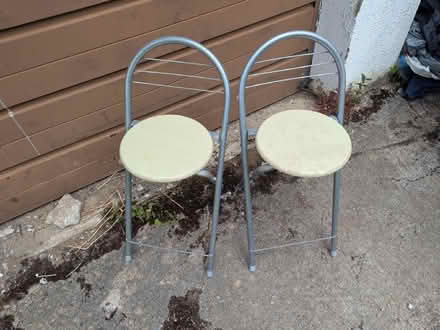 Photo of free 2 folding chairs (Frenchay BS16) #1