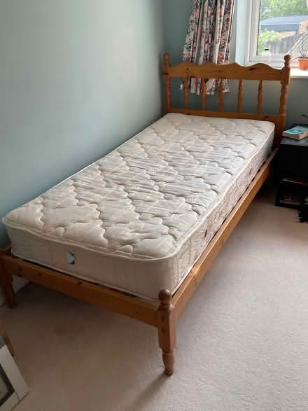 Photo of free Single bed and mattress (Riddlesdown CR8) #1