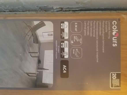 Photo of free Laminate flooring AC4 plus underlay (Dublin 7) #3