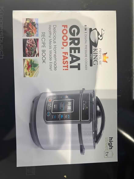 Photo of free King Multi Cooker – Excellent Condition (West Kensington W14) #1