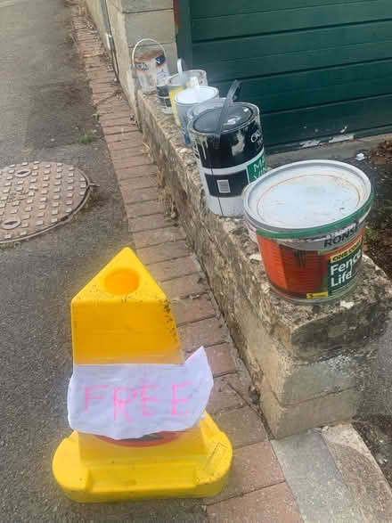Photo of free Used paints (Twerton) #1
