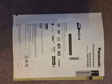 Photo of free Panasonic DVD recorder (Barkingside IG5) #2