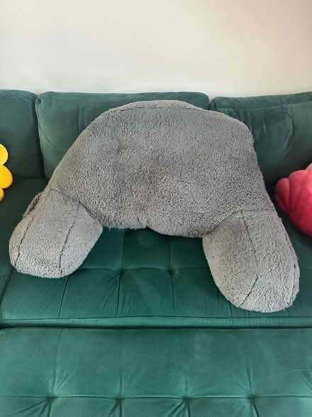 Photo of free Grey Teddy sofa pillow (Reddish SK5) #1