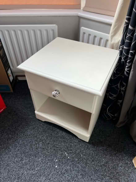 Photo of free White Bedside Table (Crookesmoore road S10) #2