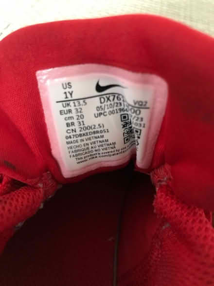 Photo of free Boys red Nikes (San Pedro) #2