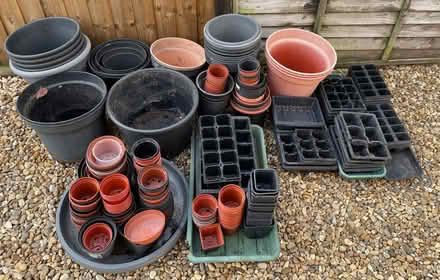 Photo of free Assorted pots and seed trays (Thorpe Hamlet NR1) #1