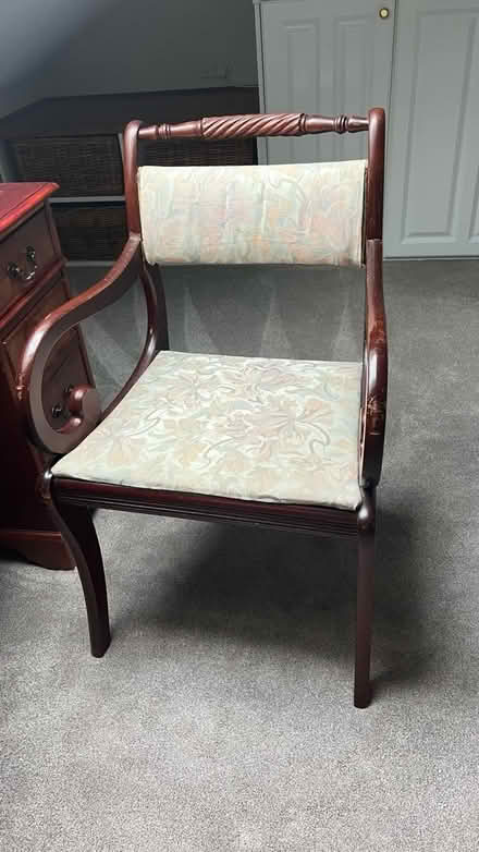 Photo of free Wooden Armed Chair (Bovey Tracey TQ13) #2