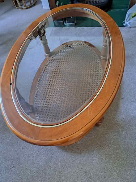 Photo of free oval coffee table (Hollingdean BN1) #1