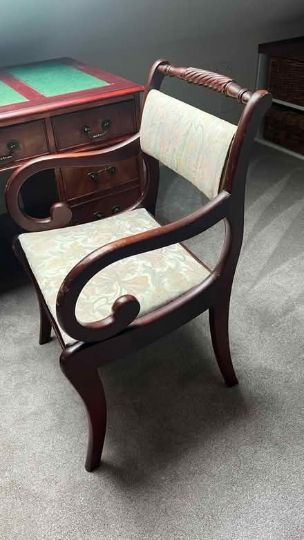 Photo of free Wooden Armed Chair (Bovey Tracey TQ13) #1